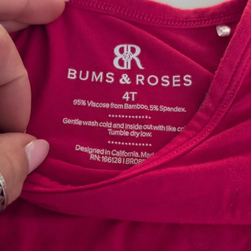 Bums & Roses Red Set 4T